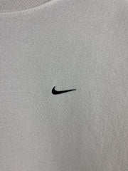 Vintage 90s Nike Mini Swoosh White Crewneck