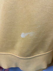 Vintage Nike Mini Swoosh Yellow Crewneck