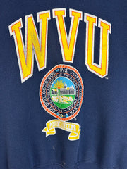 Vintage 90's West Virginia University Navy Crewneck