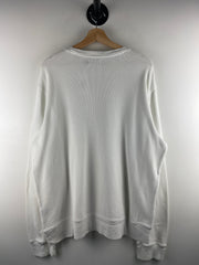 Vintage Polo Ralph Lauren White Thermal Crewneck