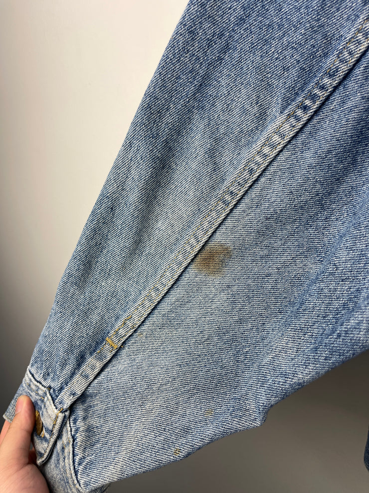 Vintage 90s Lee Riders Blue Denim Jacket