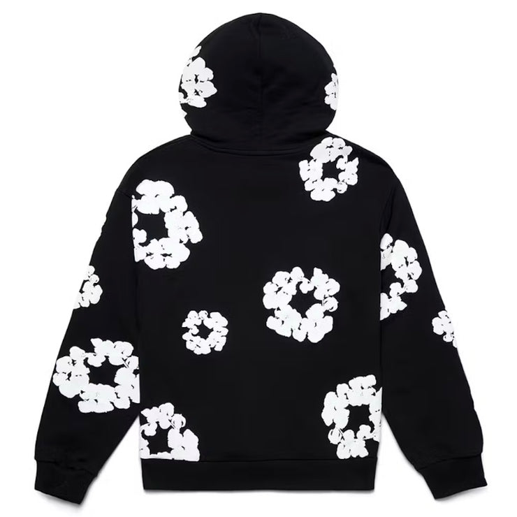 Denim Tears The Cotton Wreath Black Hoodie