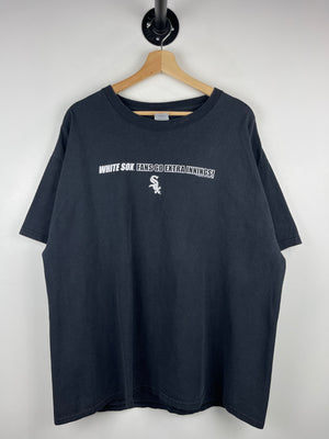 Vintage 2006 MLB Chicago White Sox Fans Go The Extra Innings Black Tee