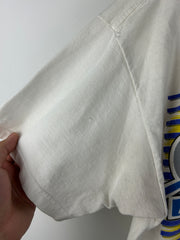 Vintage 90s Nascar Brian Hoppe Gildan White Tee