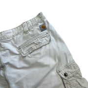 Vintage Carhartt Cream Cargo Work Shorts