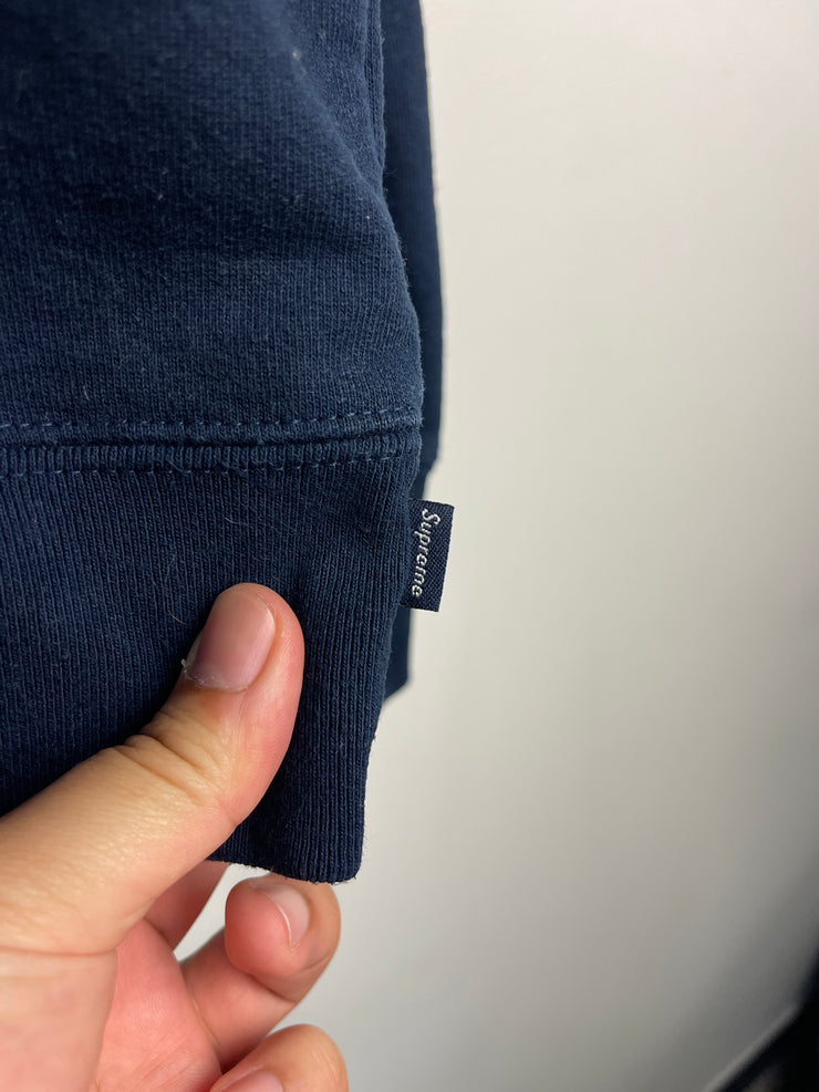 Supreme FW24 Crest Navy Crewneck