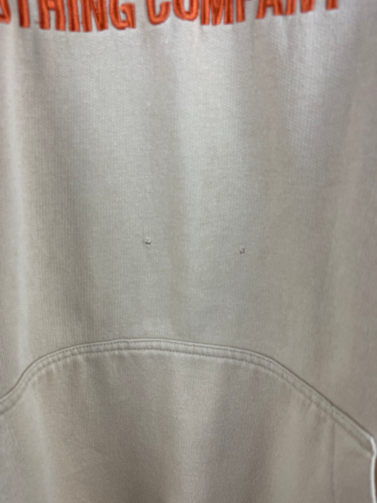 Vintage Y2K Enyce Clothing Company Embroidered Cream Hoodie