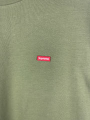 Supreme SS25 Small Box Logo Washed Olive Long Sleeve