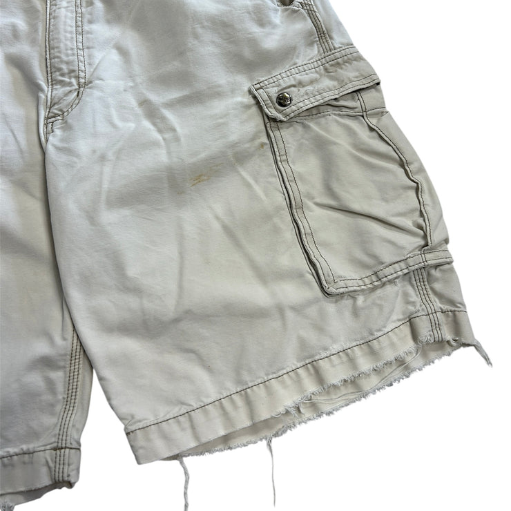 Vintage Carhartt Cream Cargo Work Shorts