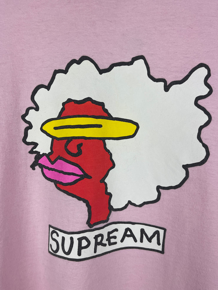 Supreme FW17 Gonz Light Pink Tee