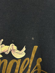 Vintage 90s Angels Faded Navy Crewneck