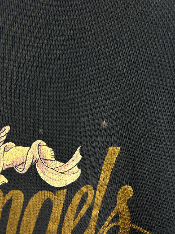 Vintage 90s Angels Faded Navy Crewneck