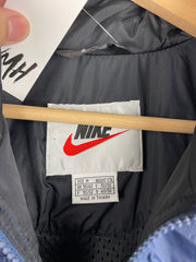 Vintage 90s Nike Swoosh Navy Windbreaker