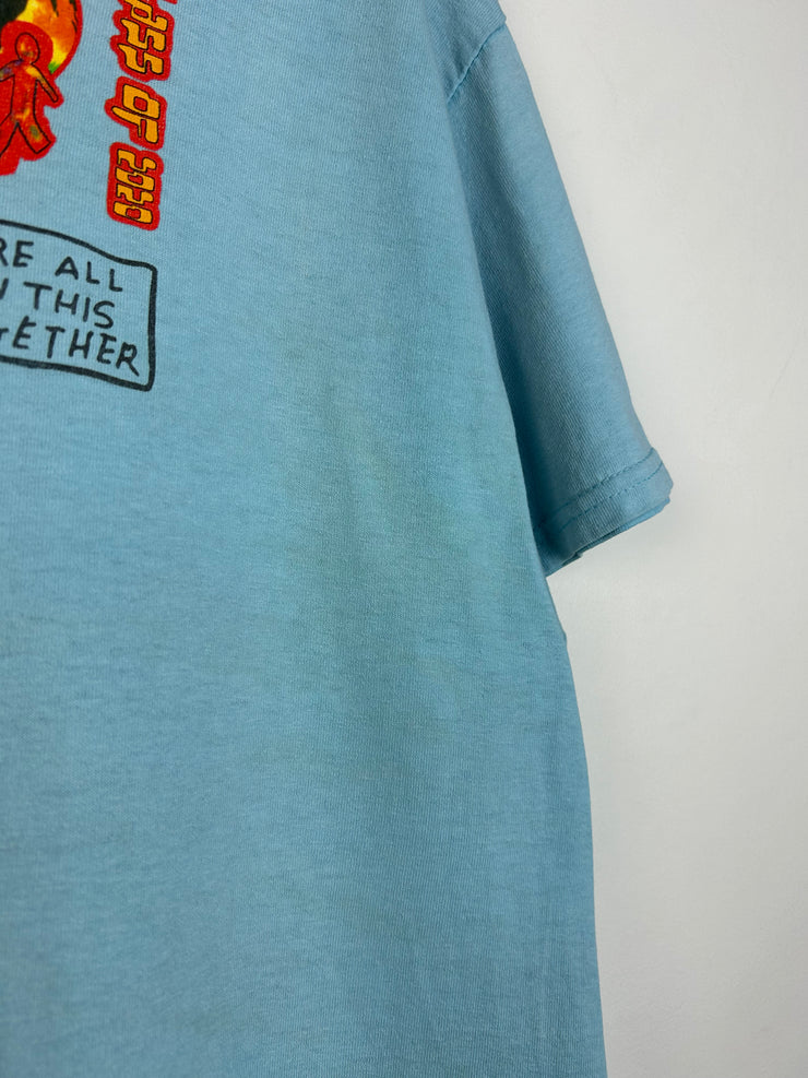 Travis Scott Cactus Jack Class Of 2020 Light Blue Tee