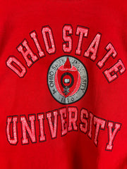 Vintage 80's Champion Ohio State University Red Crewneck