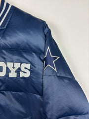 Vintage 90s NFL Starter Dallas Cowboys Navy Puffer Jacket