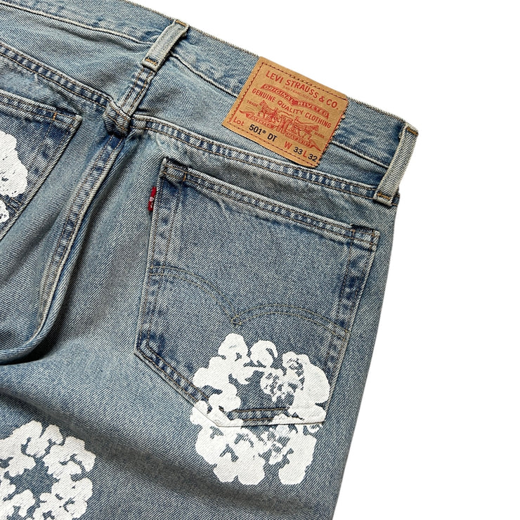 Denim Tears X Levis Light Blue Denim Jeans