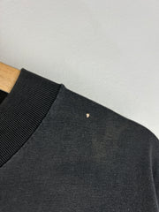 Vintage 70s Stanfields Barn Bash Police Black Pocket Tee