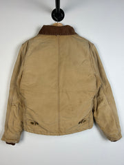 Vintage Carhartt Arctic Beige Cropped Jacket