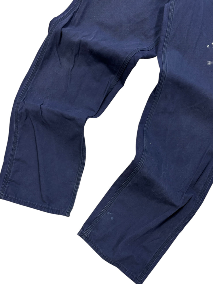 Vintage Carhartt Flame Resistant Navy Work Pants