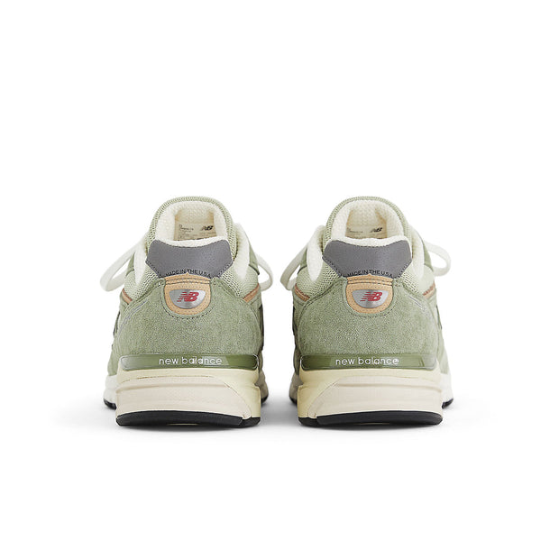 New Balance 990v4 MiUSA Teddy Santis Olive Incense