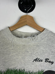 Vintage 90s Alex Bay Ducks Wilderness Grey Crewneck