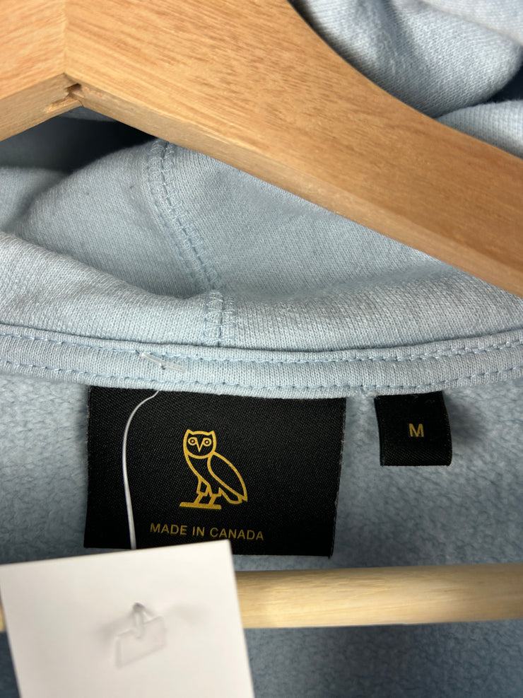 OVO Spellout Baby Blue Hoodie