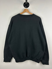 Vintage 90s NFL Trench Los Angeles Raiders Black Crewneck