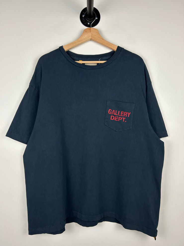 Gallery Dept. Faded Black Pocket Tee