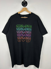 OVO Multi Colour Spellout Black Tee