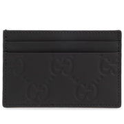 Gucci GG Monogram Matte Black Card Holder