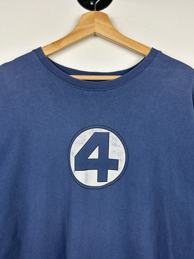 Vintage Marvel Fantastic 4 Blue Tee