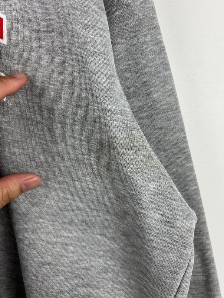 Vintage Nike Ohio State Embroidered Grey Hoodie