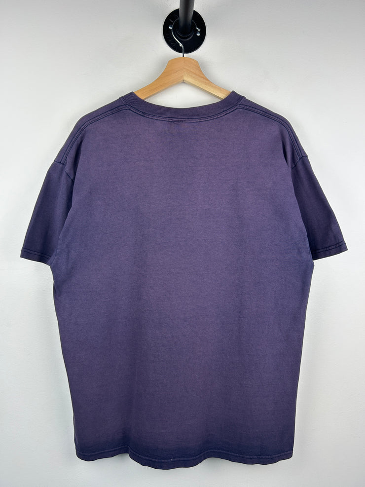 Vintage MLB Milwaukee Brewers Faded Navy Tee