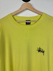 Stussy Basic Stock Yellow Tee