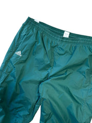 Vintage Y2K Adidas 3 Stripe Green Splash Pants