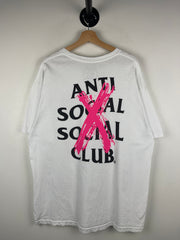 Anti Social Social Club Cancelled White Tee
