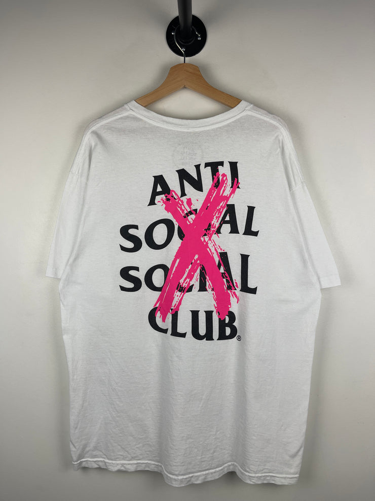 Anti Social Social Club Cancelled White Tee