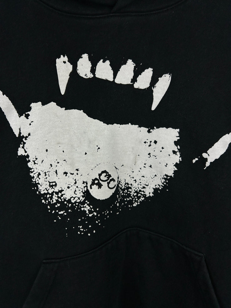 Ken Carson Actual Hate Black Cropped Hoodie