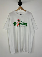 Vintage 90's Tropicana Summer White Tee