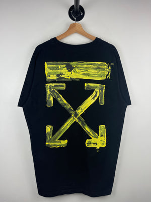 Off White Acrylic Arrows Black Tee