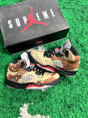 Jordan 5 x Supreme 2015 Desert Camo