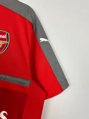 Vintage Puma Arsenal Red Soccer Jersey