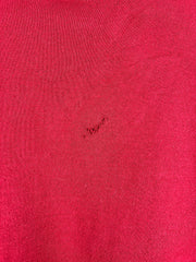 Vintage 90s Russell Athletic Blank Red Crewneck