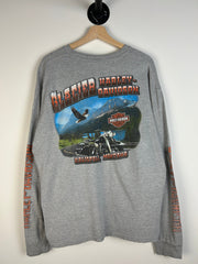 Vintage Harley Davidson Montana Grey Longsleeve