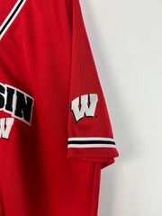 Vintage Wisconsin Red Baseball Jersey