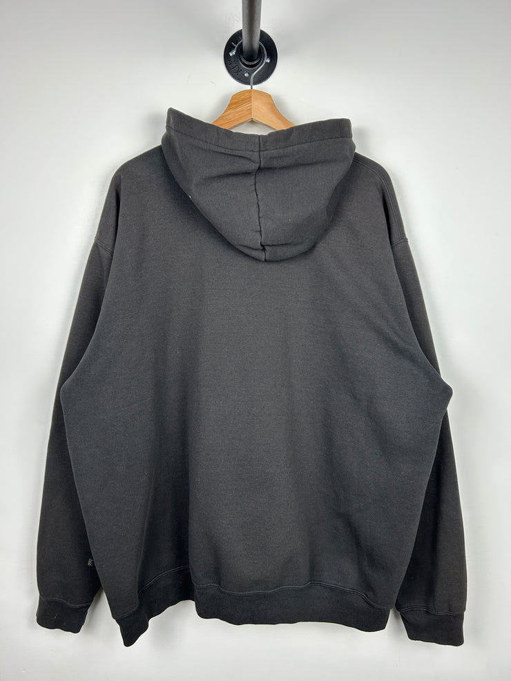 Vintage 90s Carhartt Spellout Black Hoodie K121 BLK