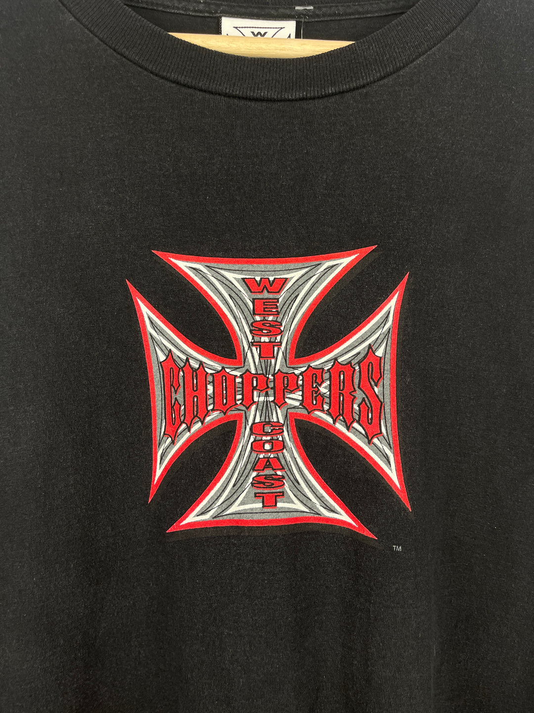 Vintage West Coast Choppers Choppers Devil Black & Red Long Sleeve