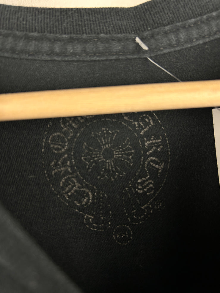 Chrome Hearts Horseshoe Paris Black Tee