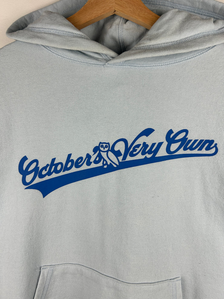 OVO Spellout Baby Blue Hoodie